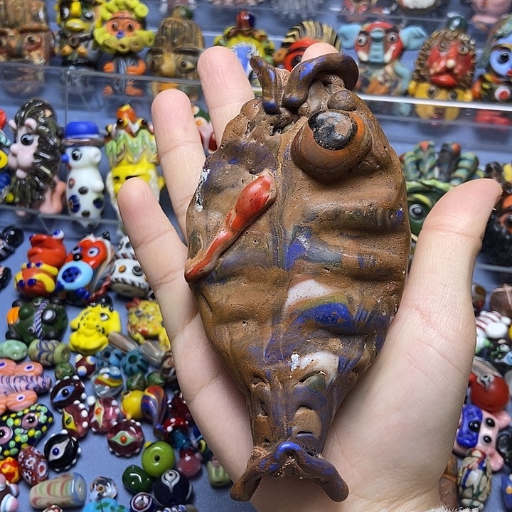 颈饰琉璃巨大鱼一条年年有余013