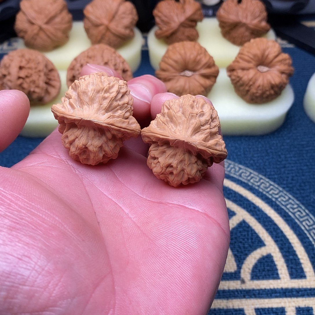 淞***冉吊坠文玩核桃秦闷35尺全品