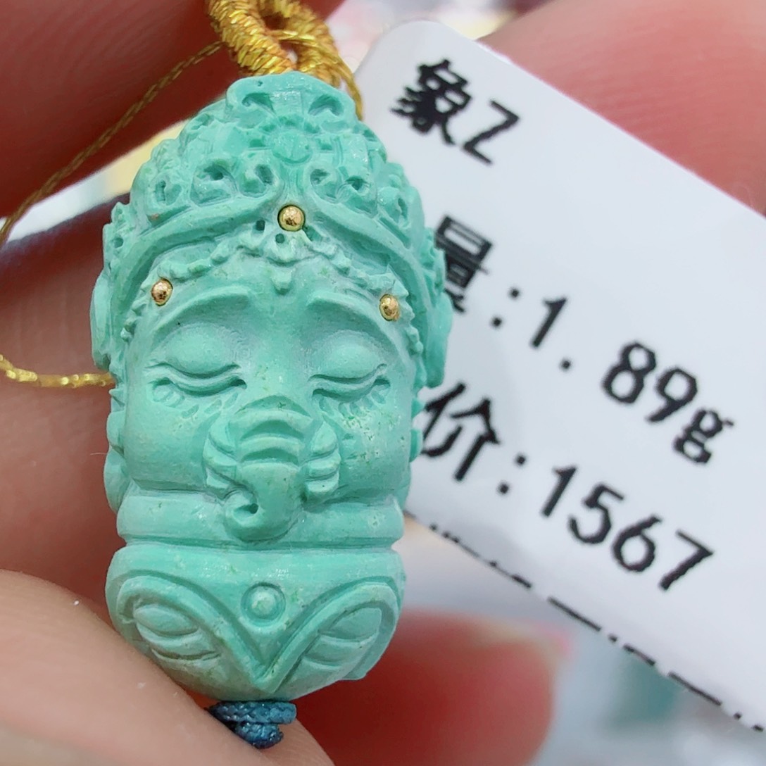 未镶嵌绿松石配饰