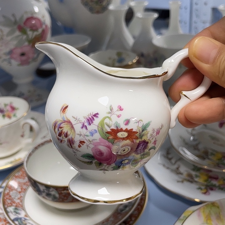 现代中古欧瓷陶瓷瓷器