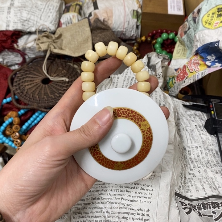 瓷片哈中古工艺品树脂