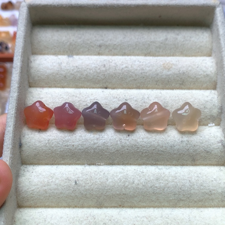 玛瑙/玉髓未镶嵌玛瑙福利星星