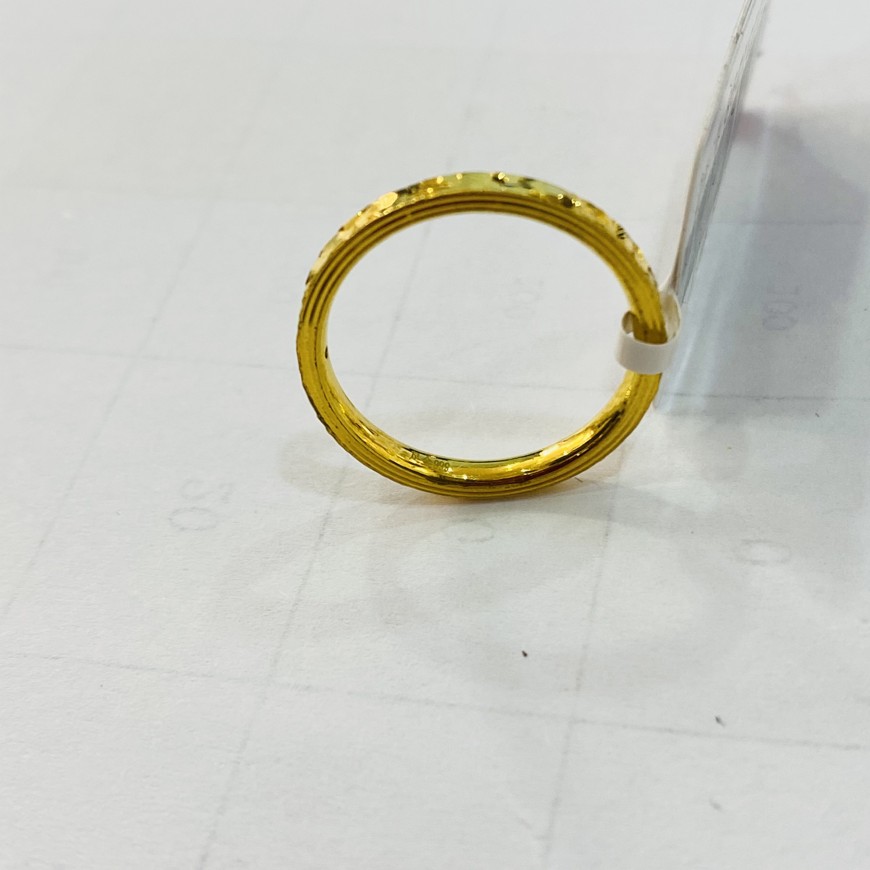 【莹莹专享】足金999饰品 碎碎冰戒指 1.53 GP