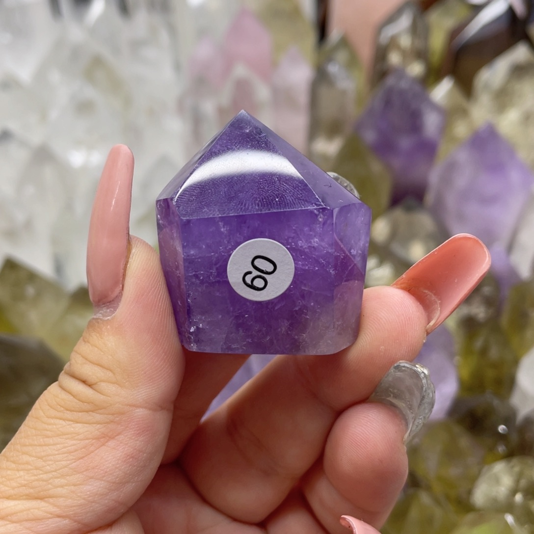 天然水晶未镶嵌水晶60