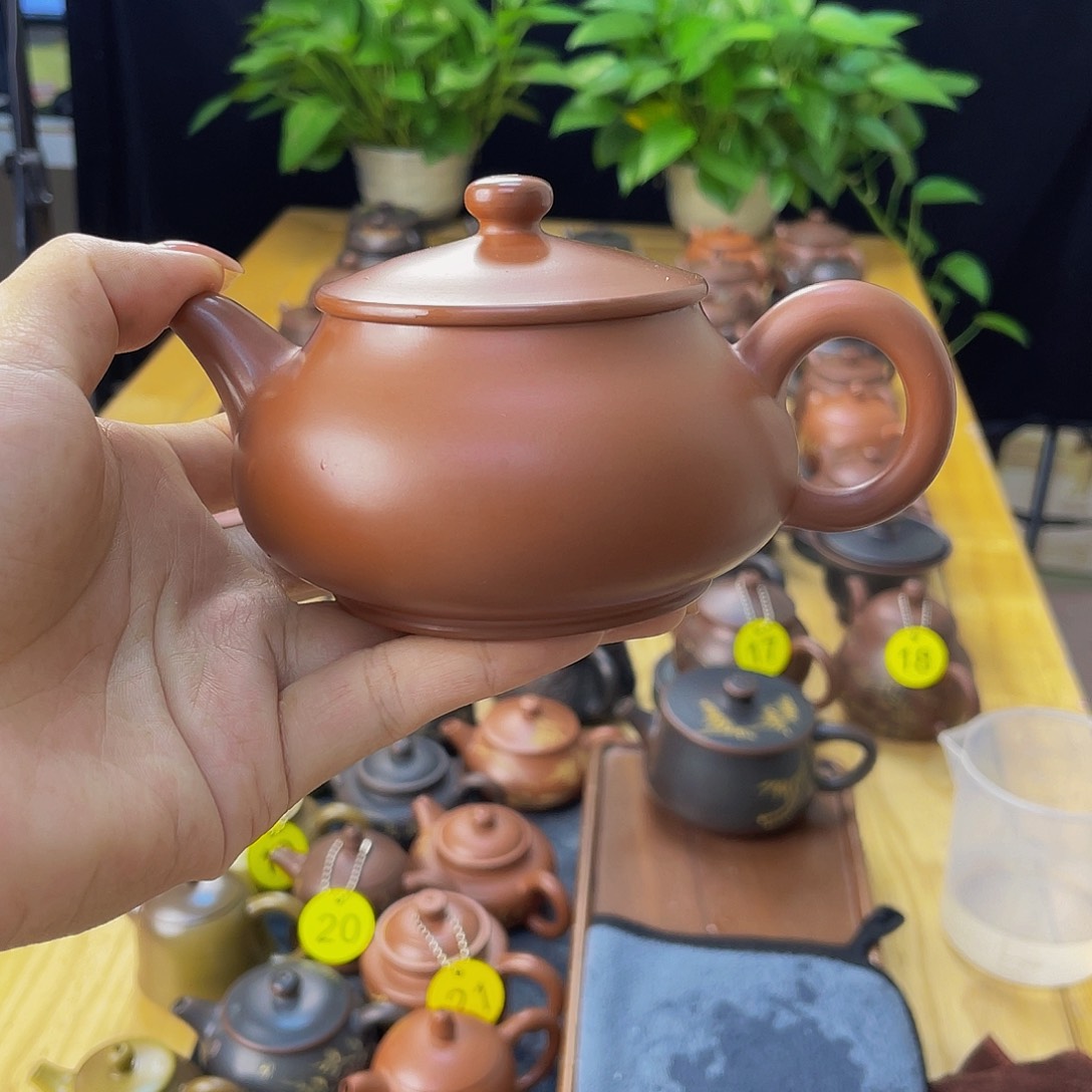 岁***！泥塑明卢壶210毫升