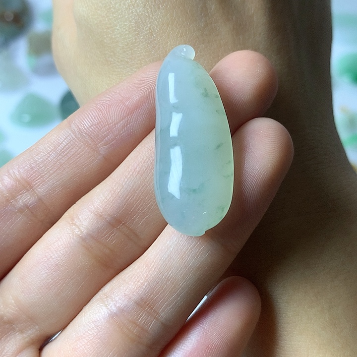 翡翠未镶嵌颈饰翡翠8