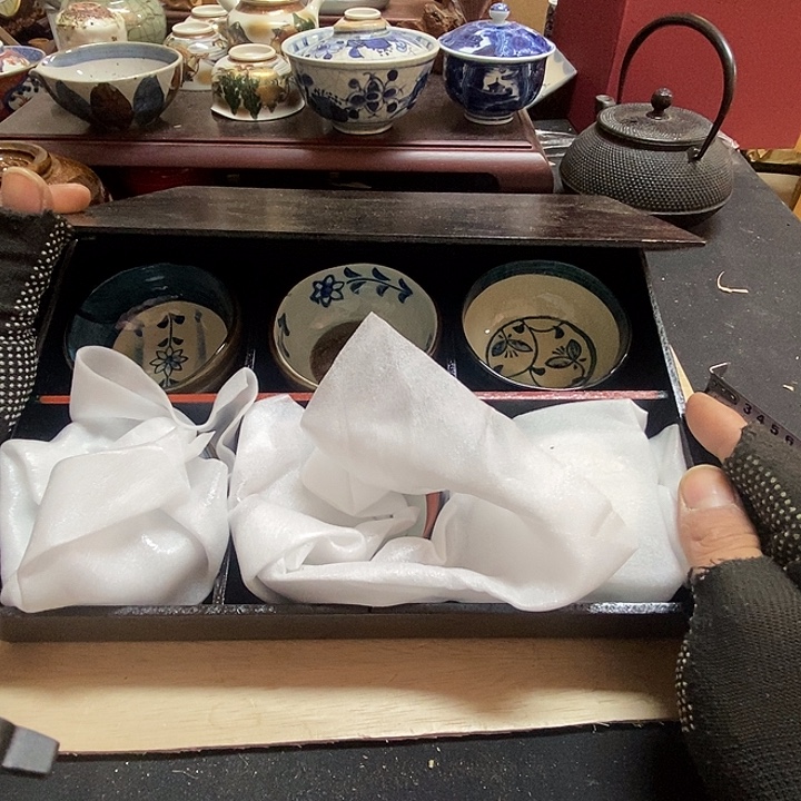 灰***狼中古杂项回流瓷器