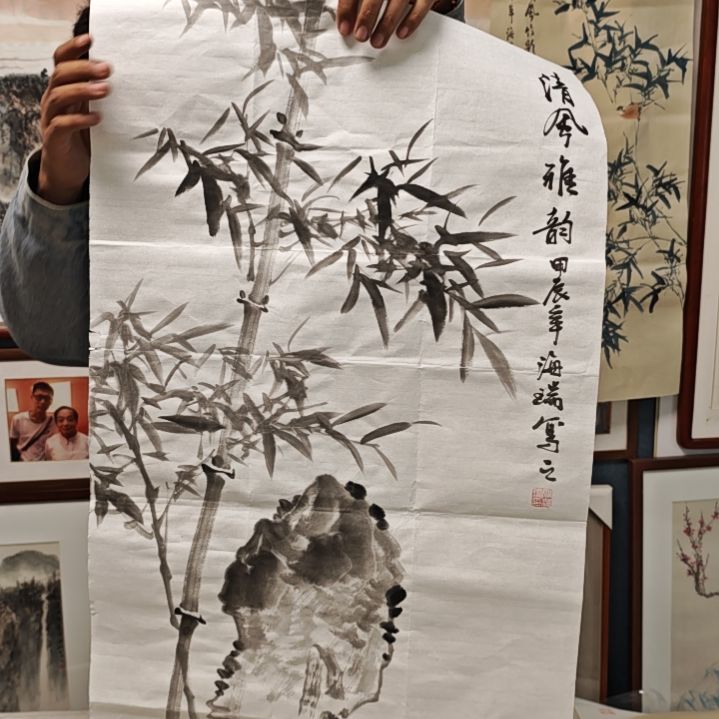 国画贾海瑞老师手绘