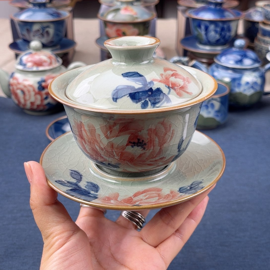 杯景德镇手绘手工茶具