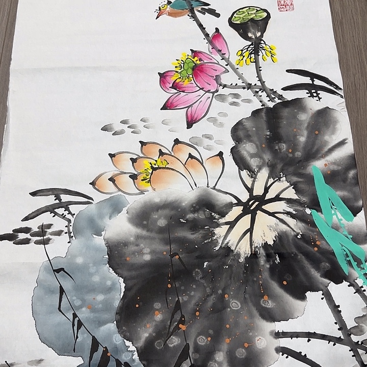 手绘国画作品欣赏9999