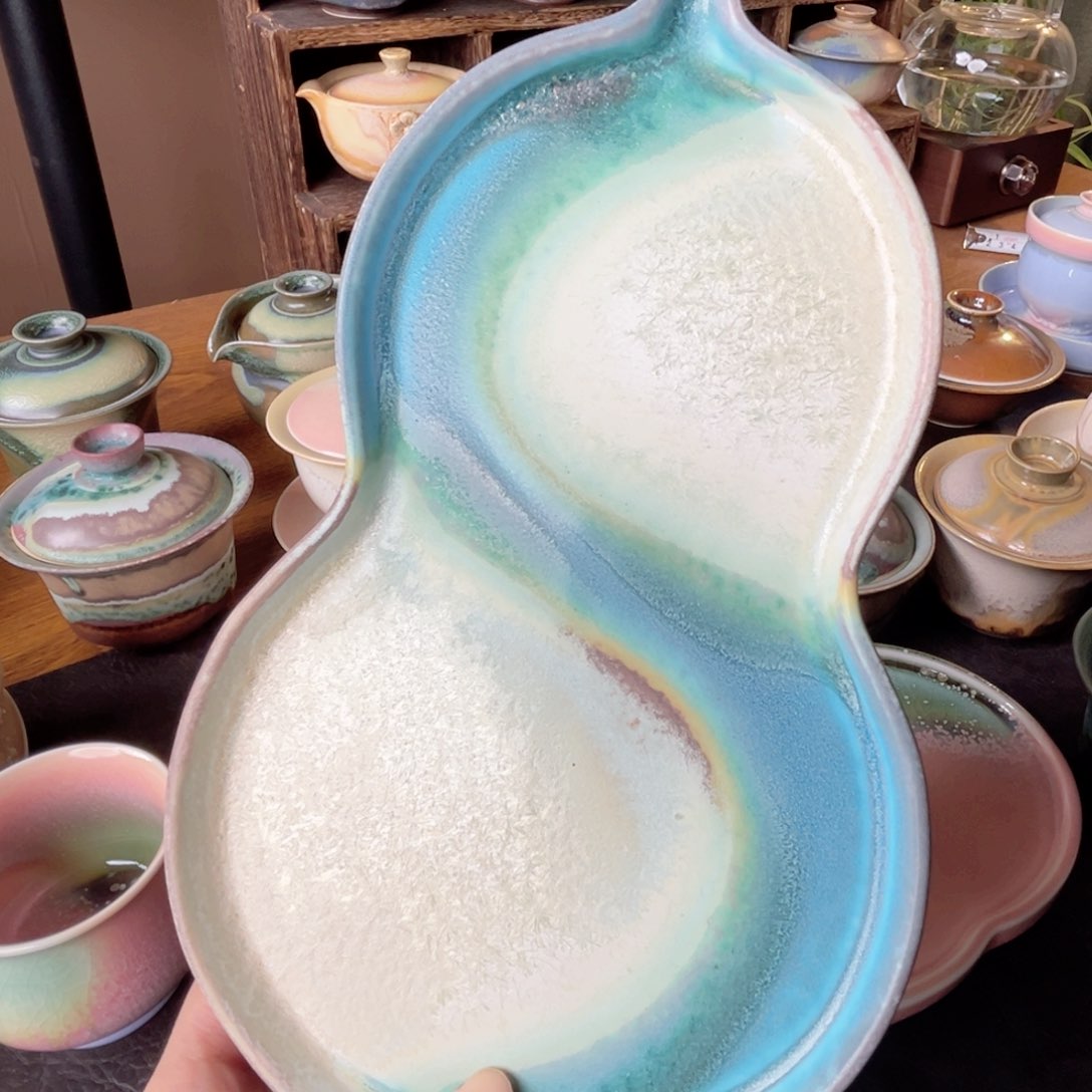 杯青現纯手工柴烧茶器
