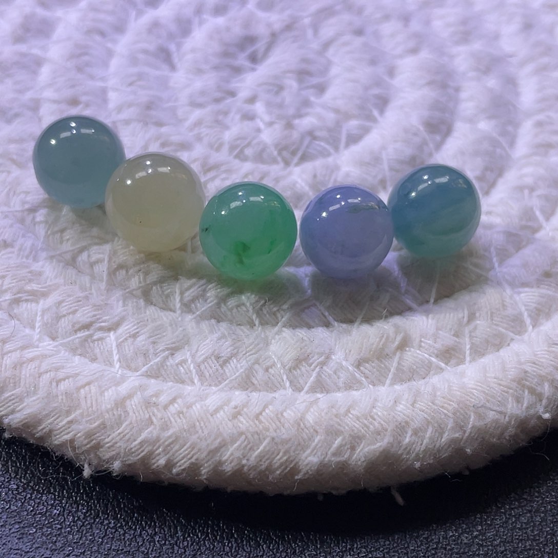 散珠翡翠N****s缅甸翡翠a货卡10一组买断不退拍下默认