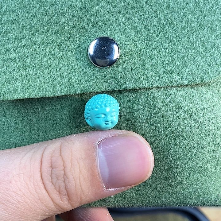 秦古矿口湖北矿卡11散珠配饰 宝宝佛