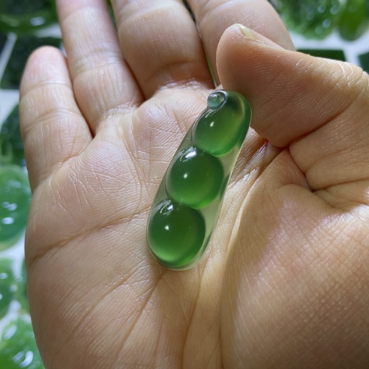 【闪购商品】蛇纹石玉颈饰未镶嵌