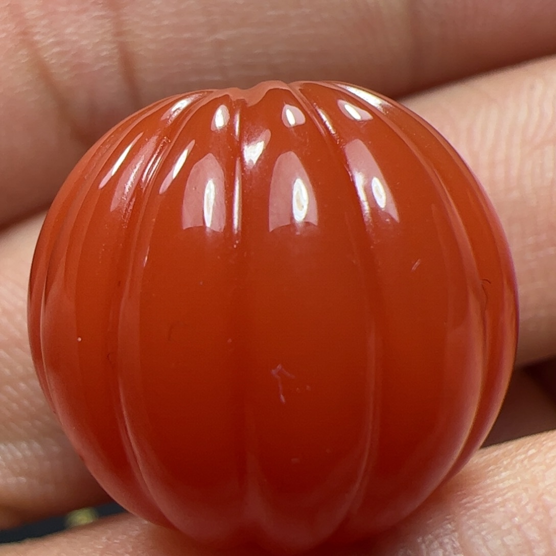 南红玛瑙珠子未镶嵌