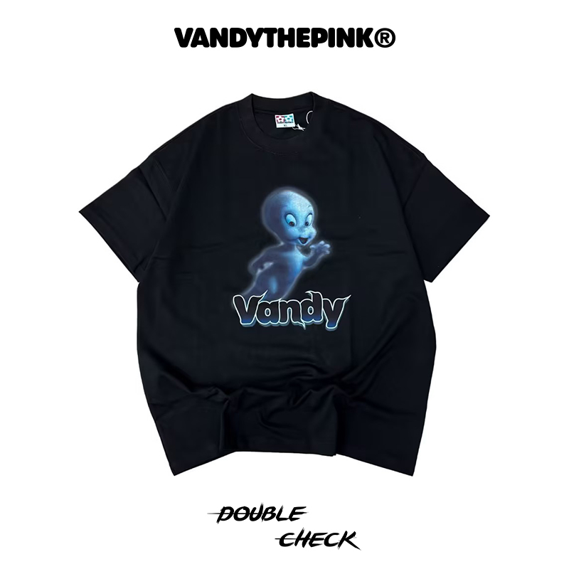 VANDYTHEPINK 美式短袖鬼马小精灵创意趣味潮流t恤