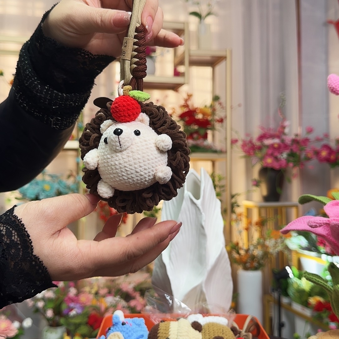 纯手工钩织钩织挂件