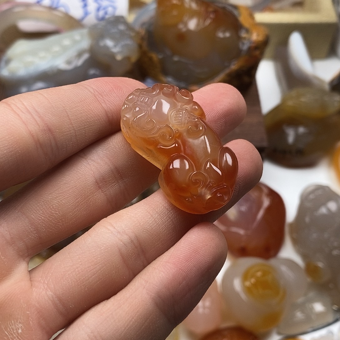 玛瑙/玉髓未镶嵌颈饰