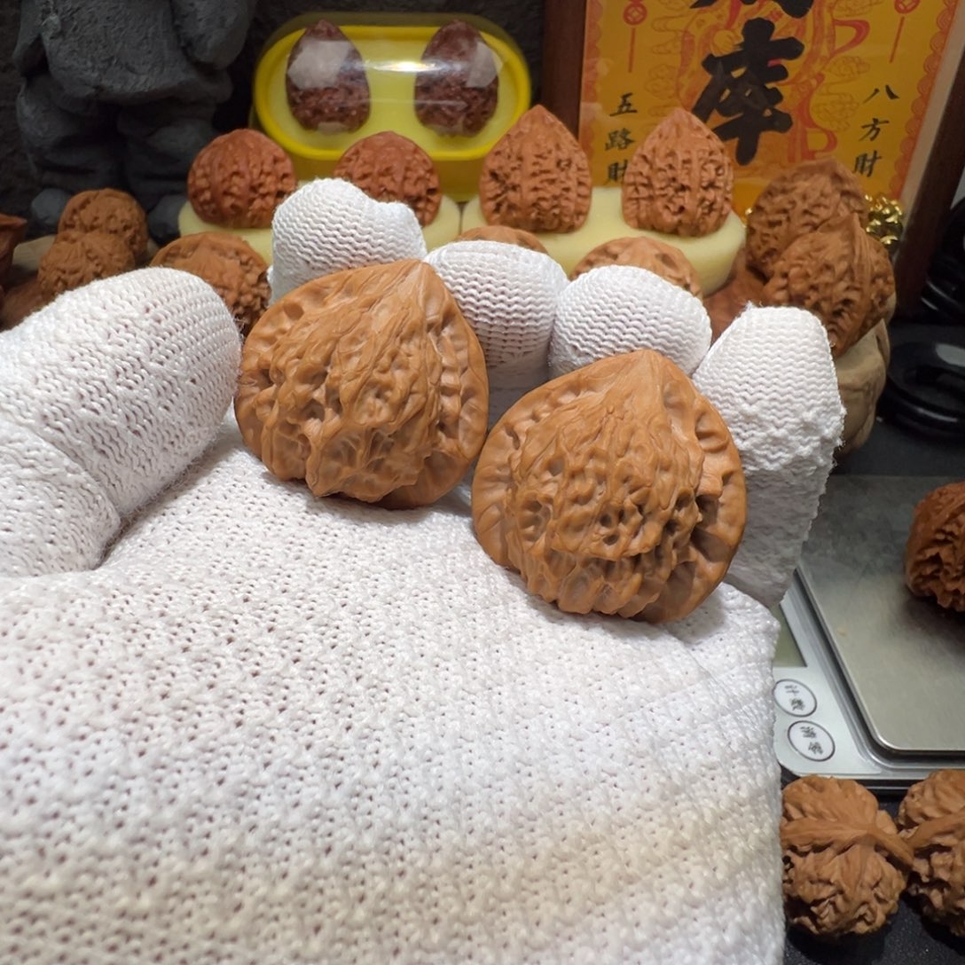 笑***1吊坠文玩核桃状元帽