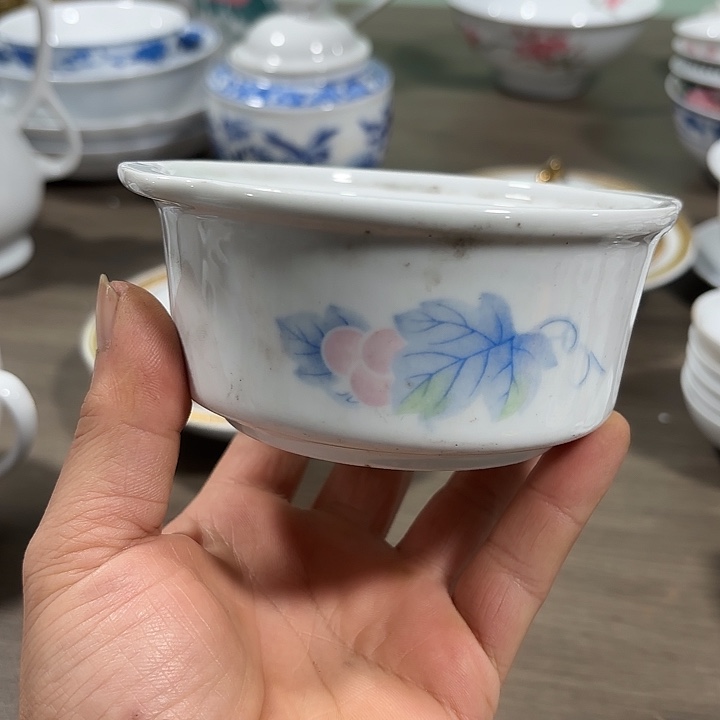 陶小邓成小邓城200毫升容量微瑕葡萄花