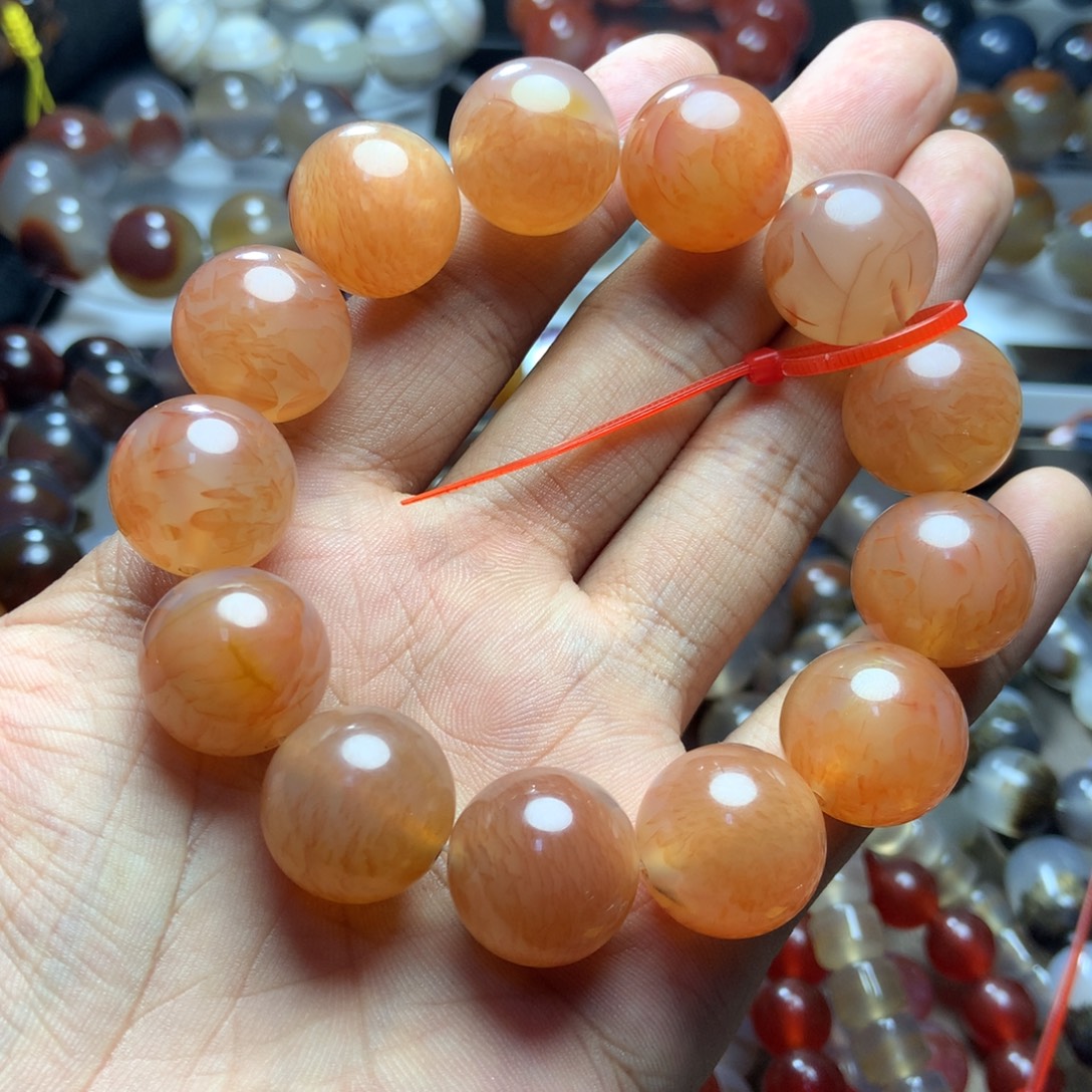 玛瑙/玉髓未镶嵌手串