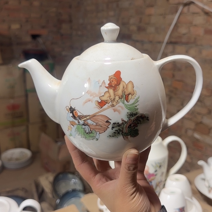 库存微瑕单孔水壶