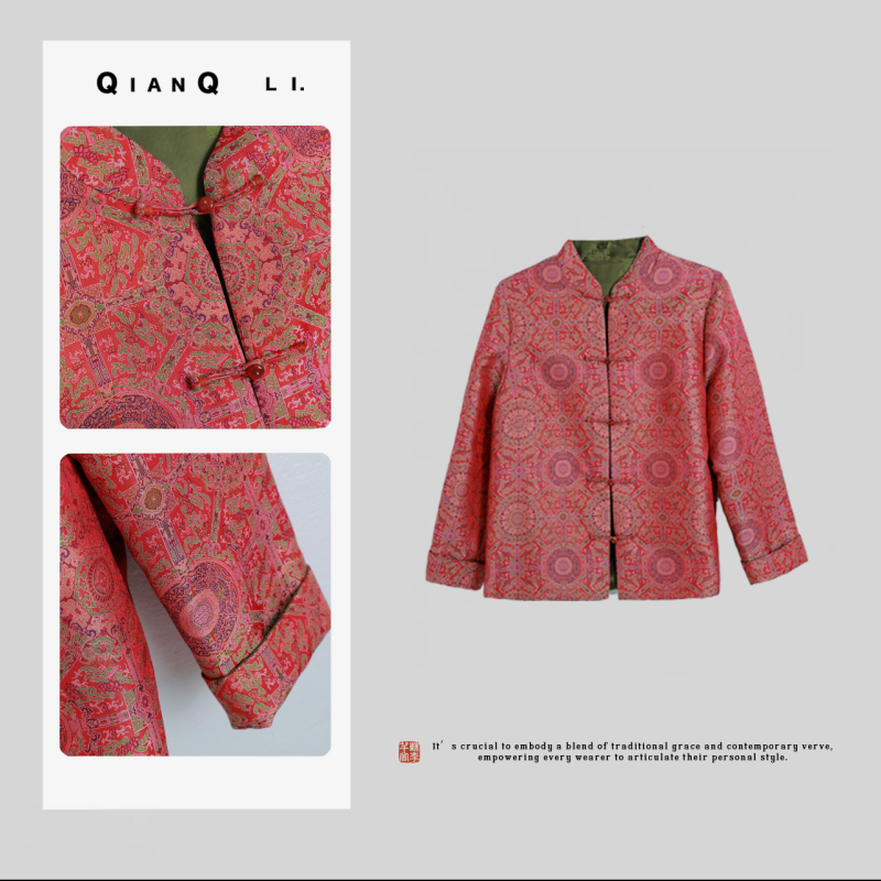 QIAN·八达晕·上久楷正品｜100丝老宋锦（六重围）高品质外套