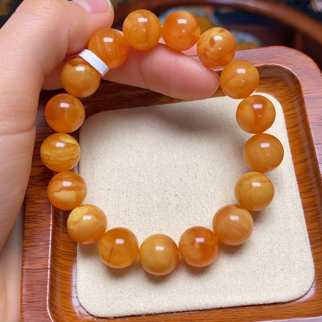 【闪购商品】蜜蜡手链未镶嵌手串