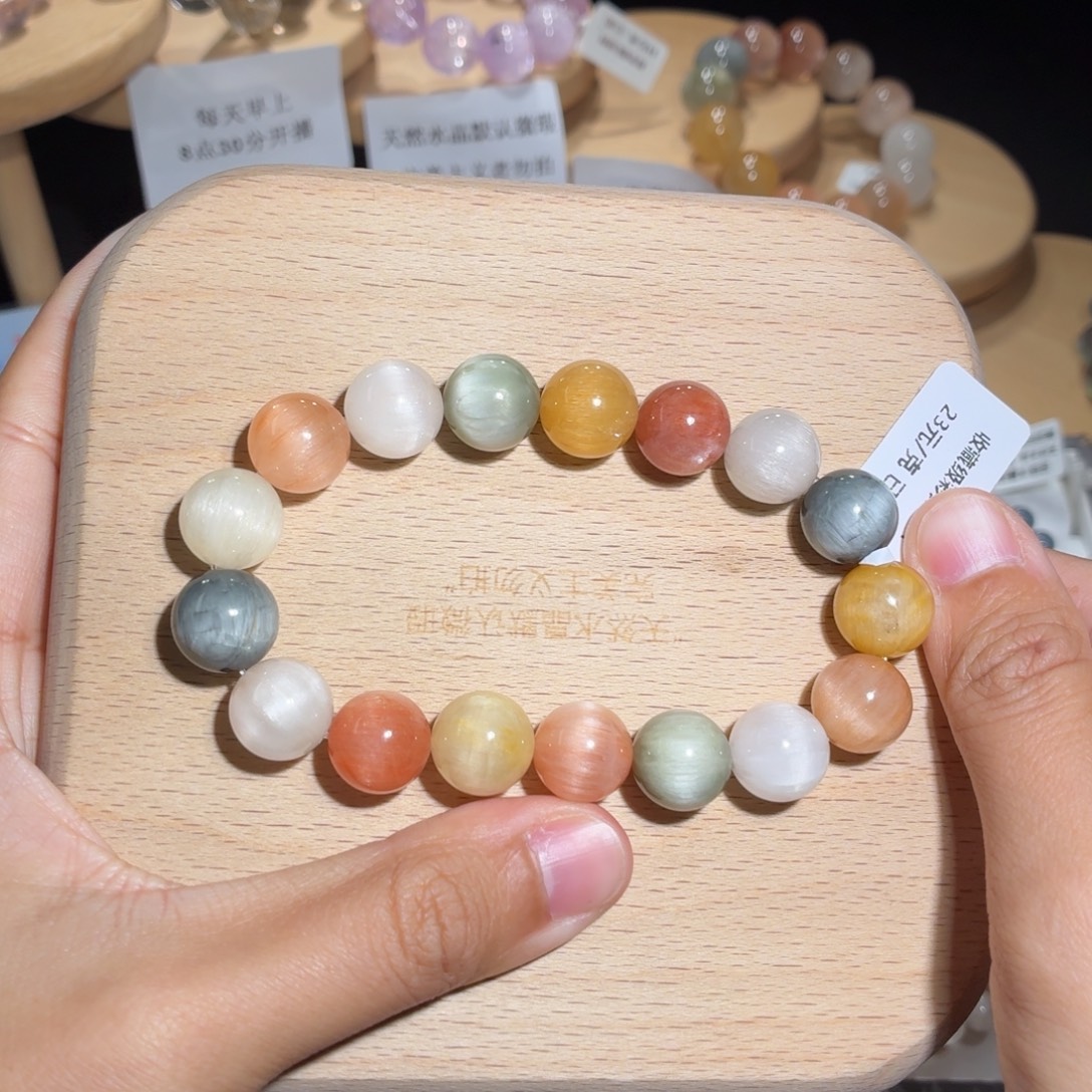 手链水晶未镶嵌114号多样性发货一D 12+