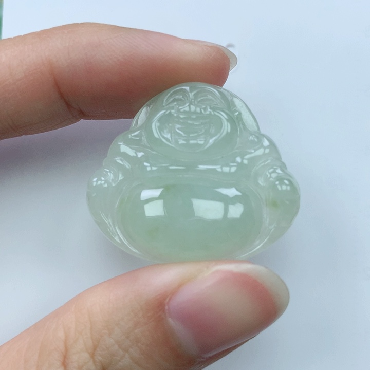 翡翠颈饰未镶嵌天然翡翠a货