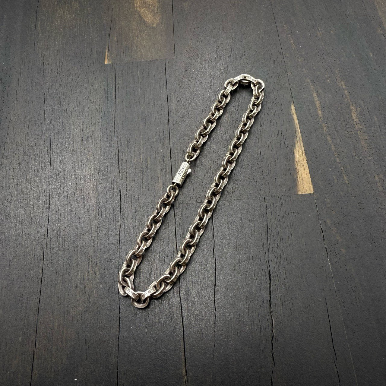 21cm Chrome Hearts 克罗心 paperchain字母手链