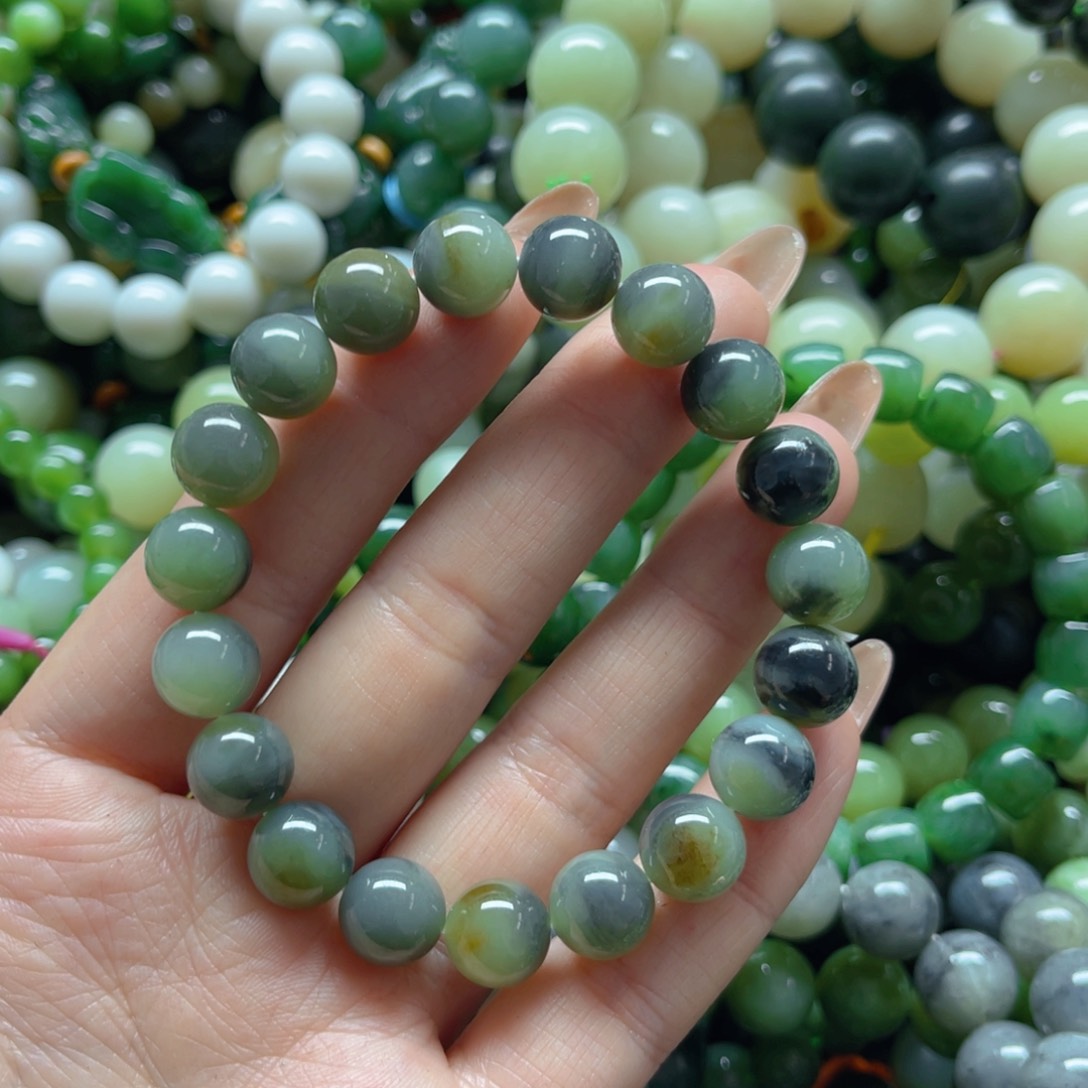 和田玉手串未镶嵌