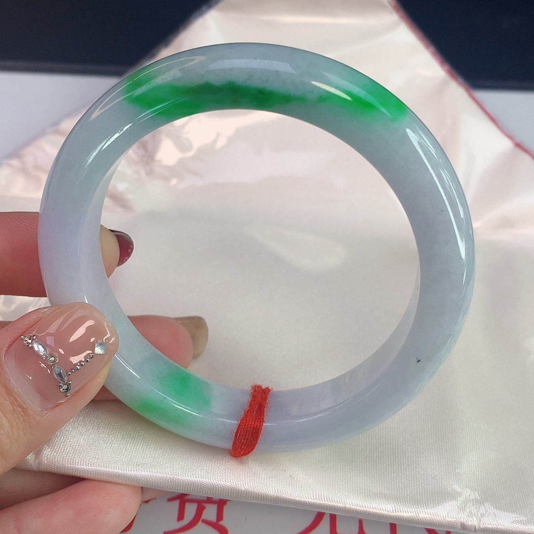 翡翠手镯未镶嵌天然A货翡翠033