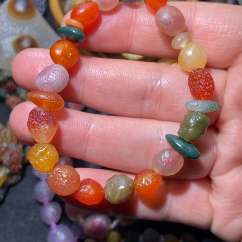 【闪购商品】玛瑙/玉髓项圈合金ღ****