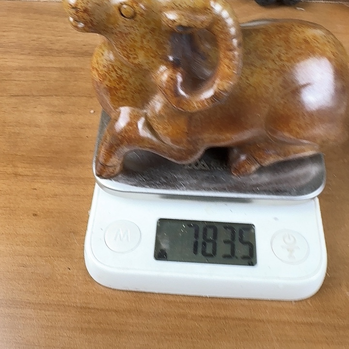 和田玉挂件未镶嵌财***8