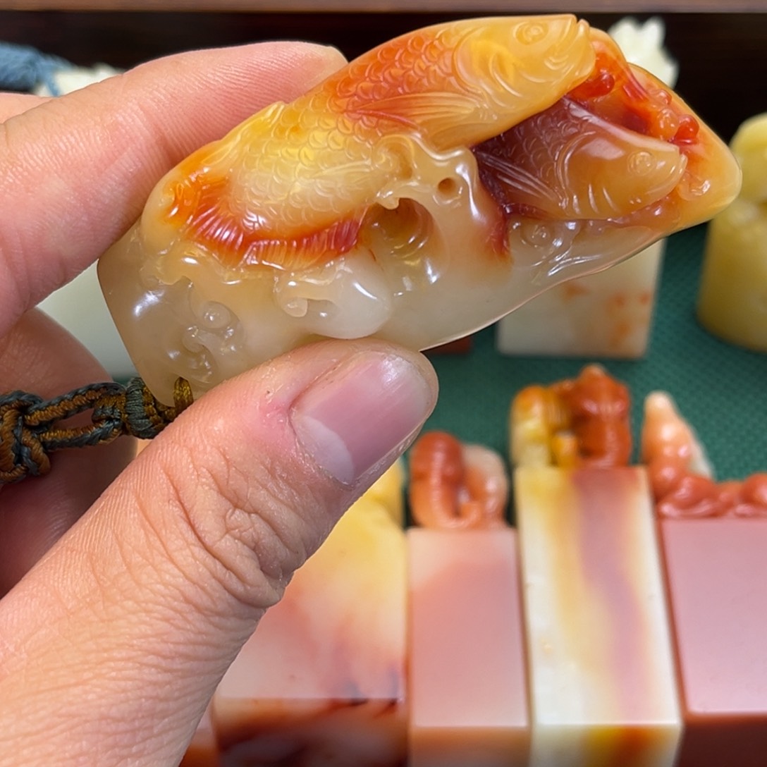 寿山石印石越****！寿山石