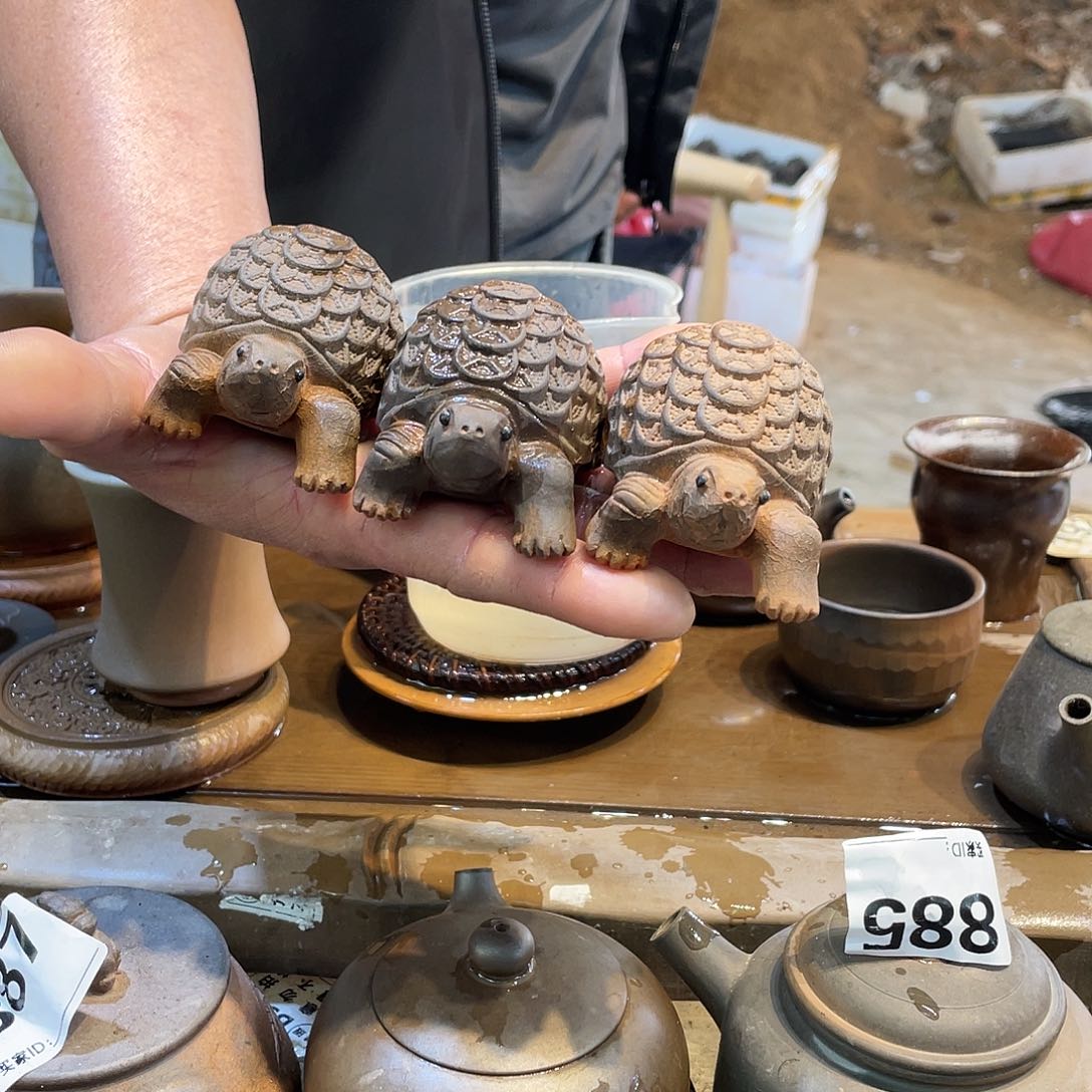 ?****.广西钦安龙窑坭兴陶柴烧