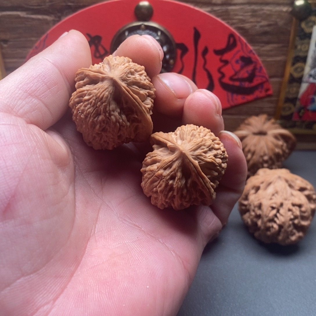 吊坠文玩核桃金牛34