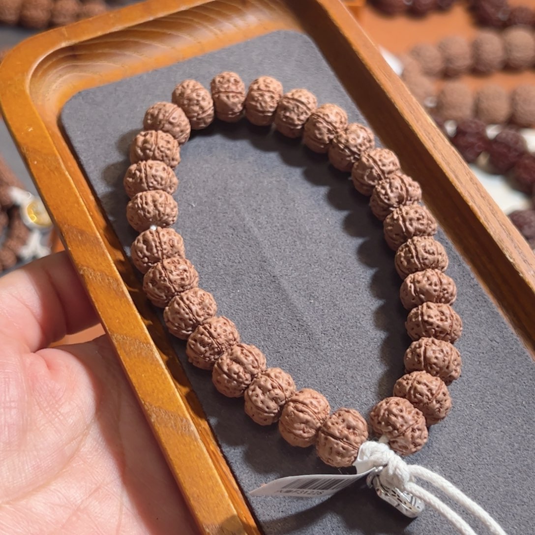 小***幸金刚菩提手串12金标六瓣飞碟单圈盘来财运