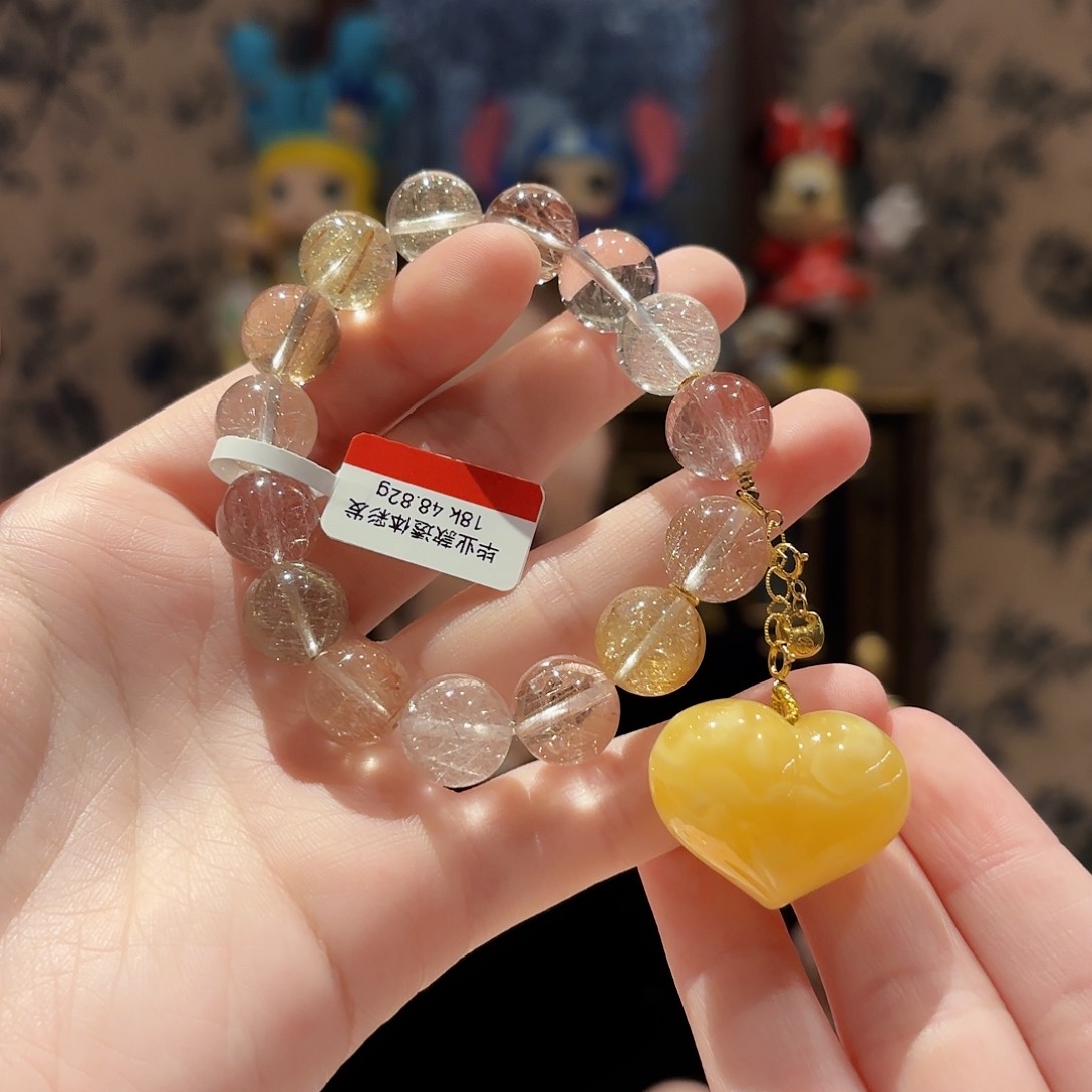 未镶嵌手链水晶手串