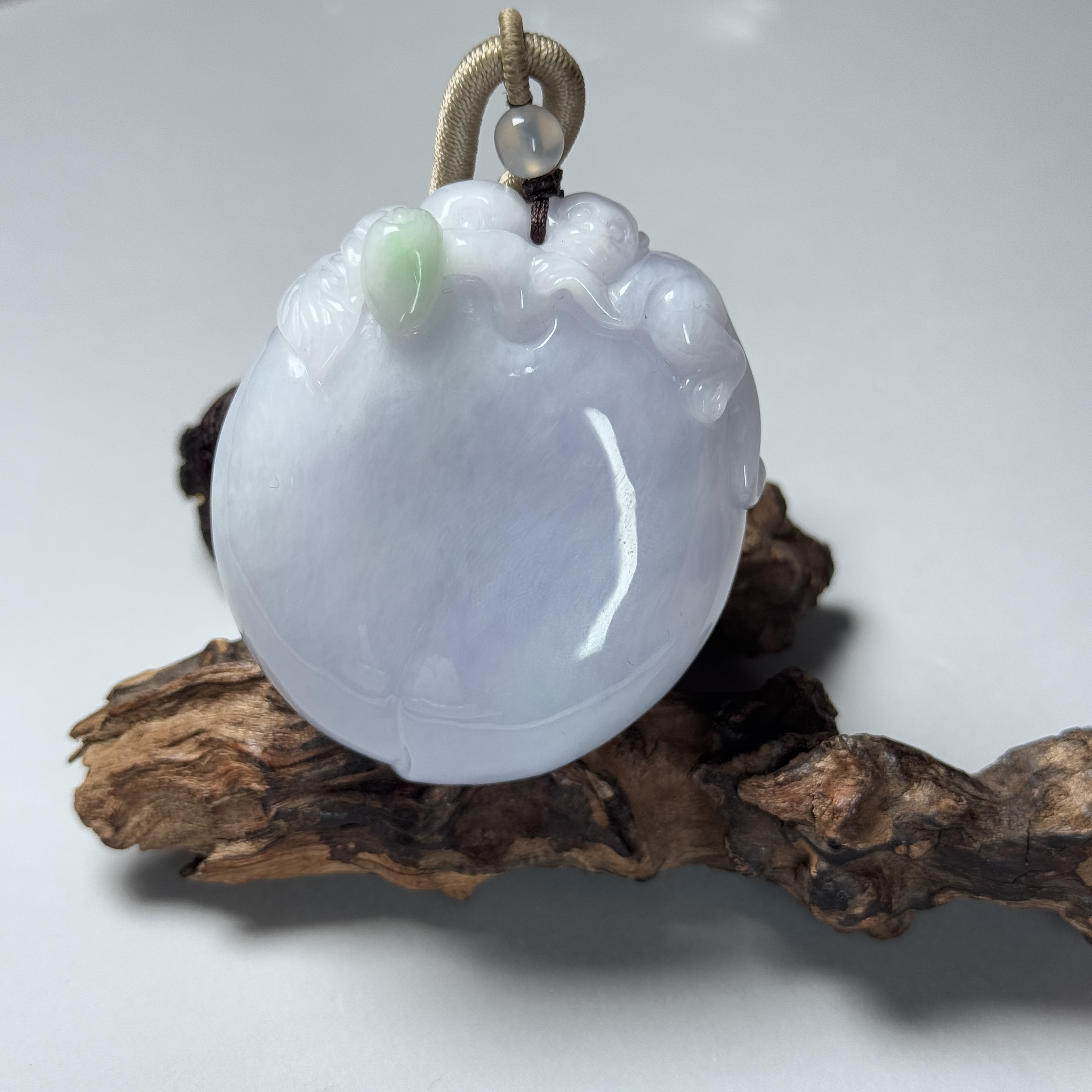 【诚翠拍品第九十四期午】翡翠77吊坠QJM7049