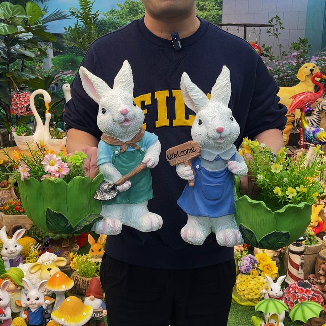 红陶花园庭院摆件&002&