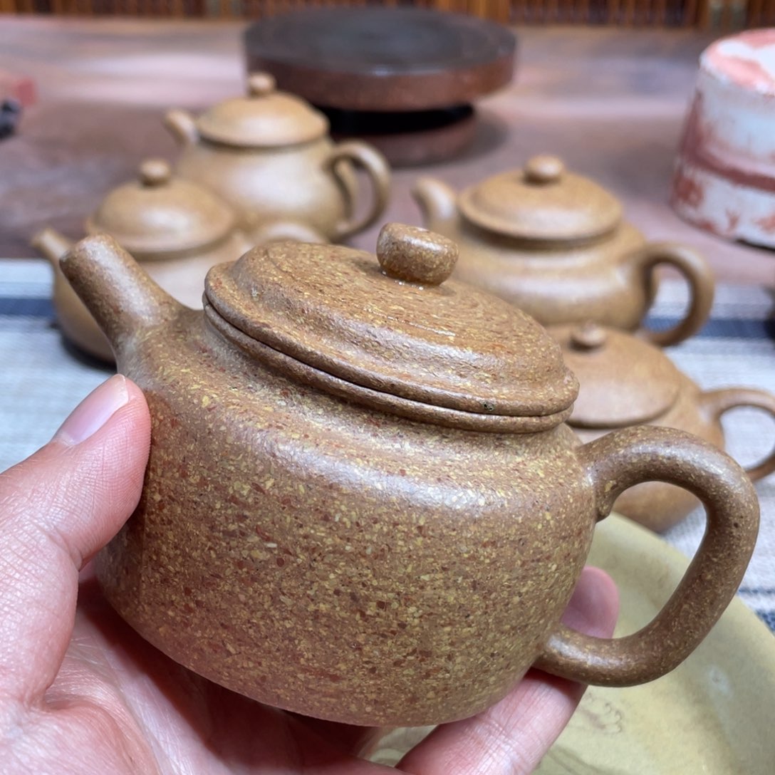 紫砂茶壶旭*宜兴紫砂原矿紫砂壶