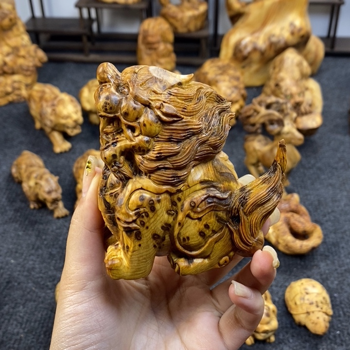 柏木啥****外貔貅手把件摆件