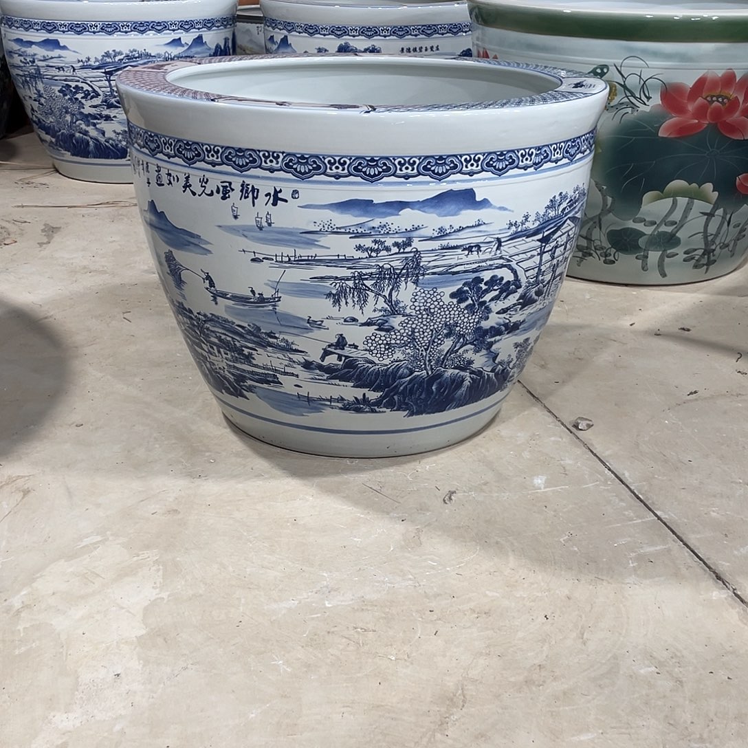 缸瓷器瓷器80高度55瓷器陶瓷