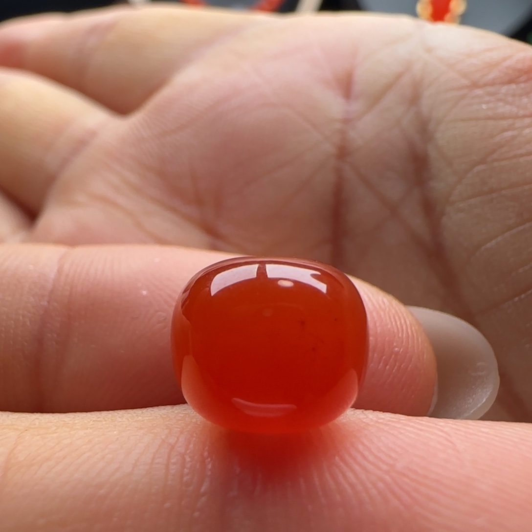 南红玛瑙未镶嵌有型10-8.5马牙