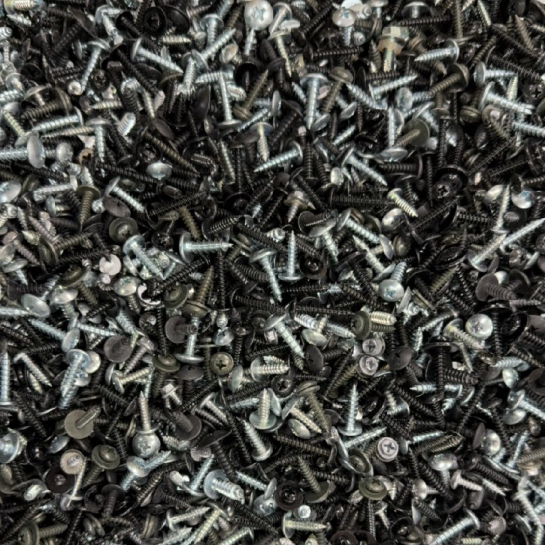 混装螺丝自攻钉沉头圆头各种各样万能型螺丝大全多种混合大小随机