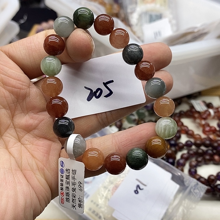 水晶手链未镶嵌天然