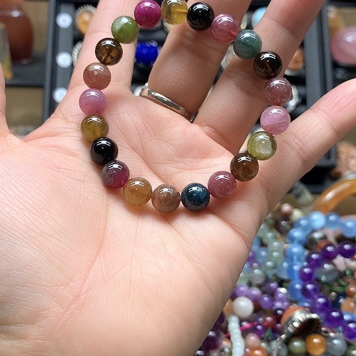 水晶水晶手链未镶嵌田**歌