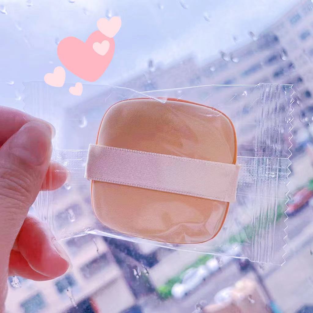 黄油饼干气垫粉扑干湿两用海绵粉底液化妆工具不吃粉服帖粉底液